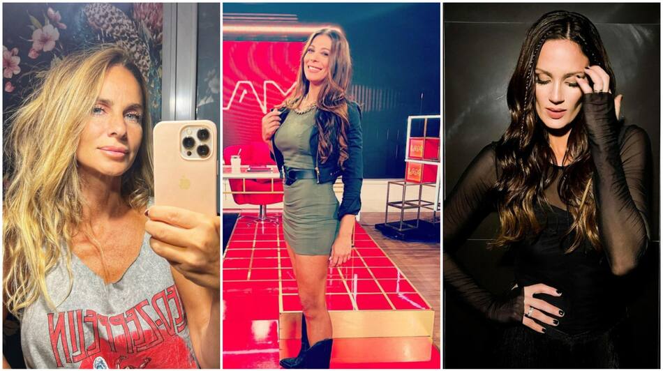 Sabrina Rojas, Ximena Capristo y Paula Chaves. Fotos: Instagram.