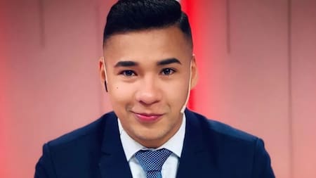 Andy Chirinos conductor en Canal 26 - foto @andy.chirinos oficial