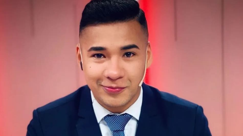 Andy Chirinos conductor en Canal 26 - foto @andy.chirinos oficial