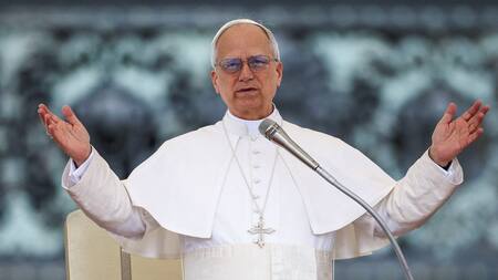 León XIV. Foto: REUTERS.