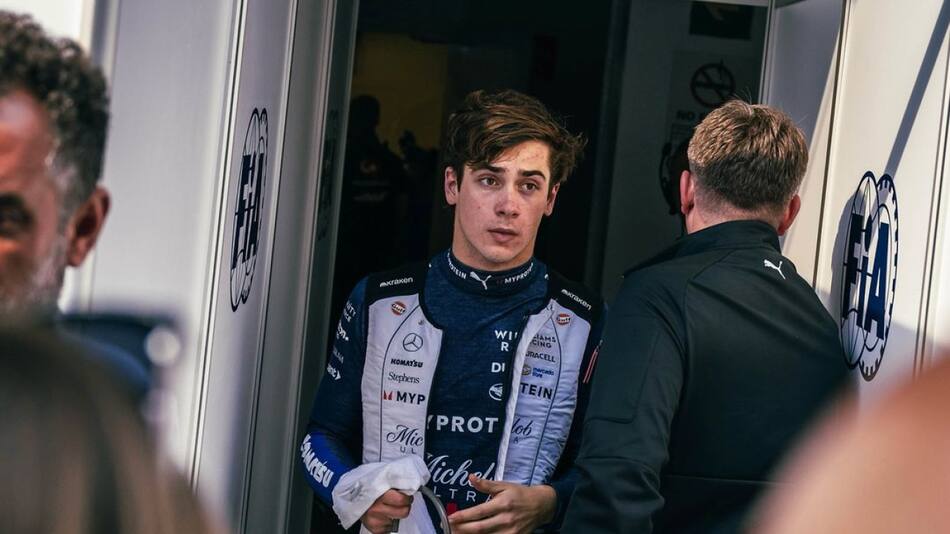 Franco Colapinto. Foto: Instagram francolapinto.