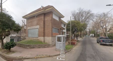 La casa donde se filmó "El Eternauta". Foto Google Maps