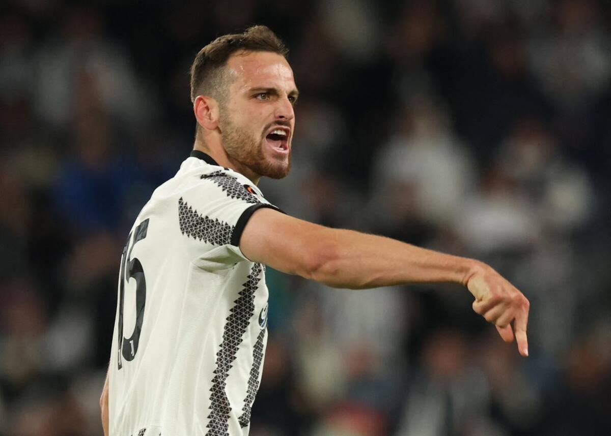 Federico Gatti; Juventus vs. Sevilla; Europa League. Foto: Reuters.