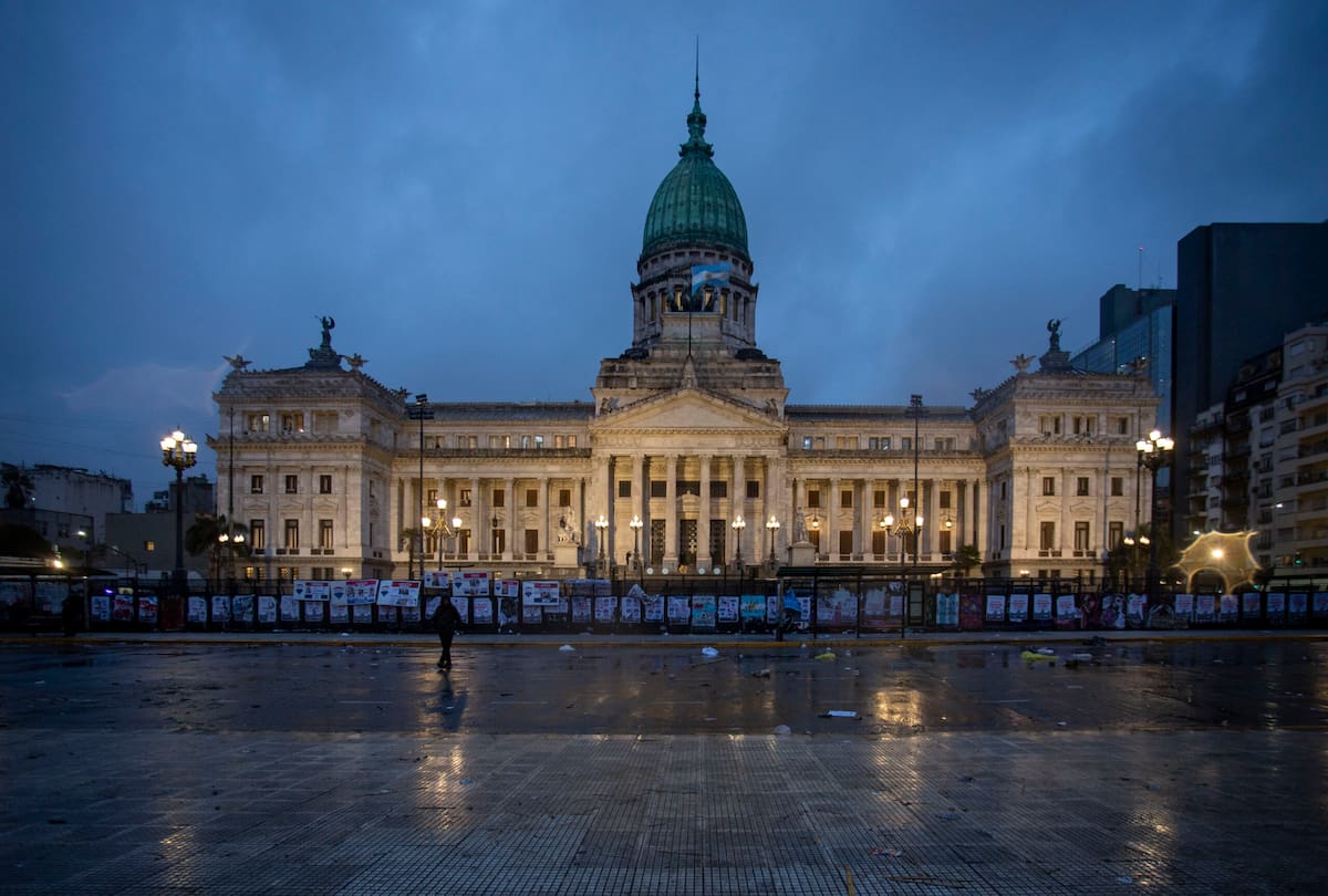 Marcha en el Congreso