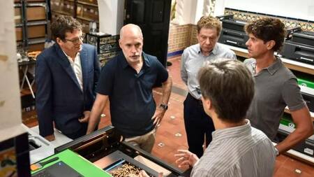 Horacio Rodríguez Larreta junto a Martín Lousteau