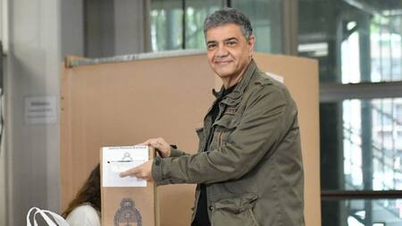 Votó Jorge Macri. Foto: NA.