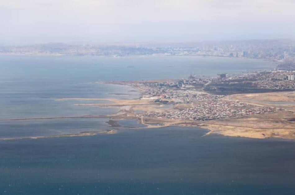Mar Caspio (Rusia, Azerbaiyán, Kazajistán, Turkmenistán e Irán). Foto: REUTERS