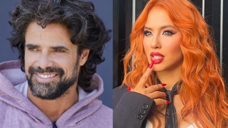 Luciano Castro y Flor Vigna. Fotos: Instagram.