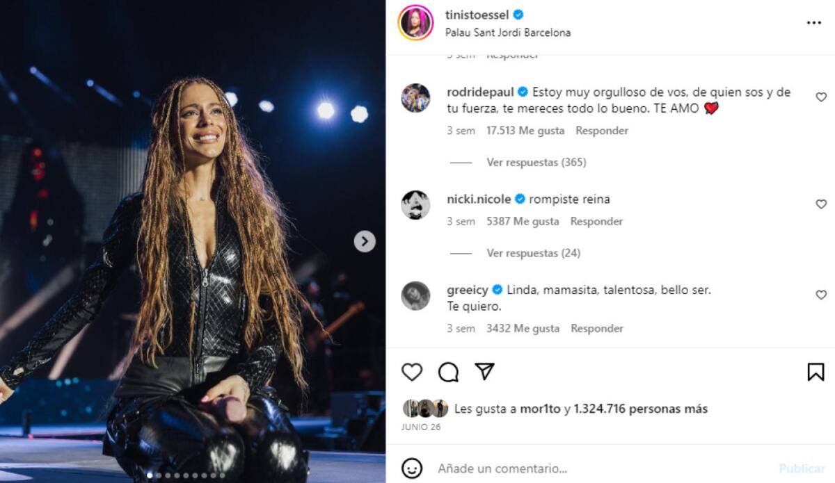 Tini, rumores de separación