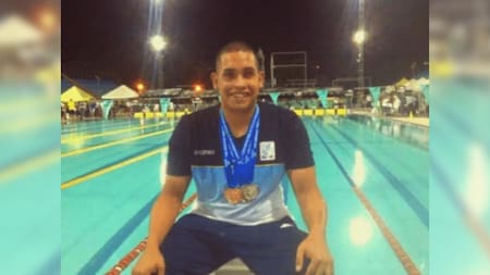 Jorge Corvalán, nadador paralímpico, natación