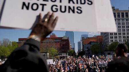 "Protect Kids Not Guns", Estados Unidos. Foto: Reuters