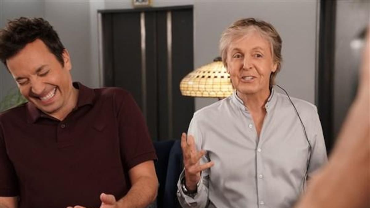Paul McCartney y Jimmy Fallon