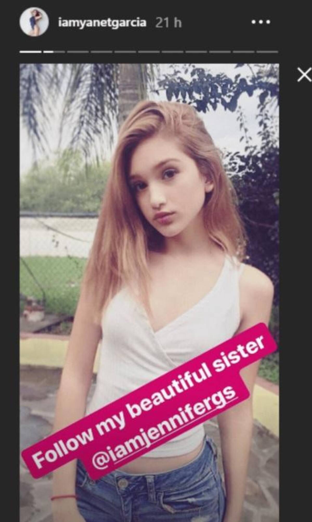 Hermana Yanet García - chica del clima