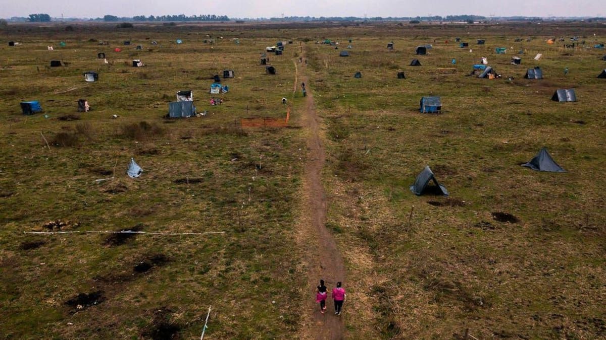Toma de tierras en Guernica, Buenos Aires