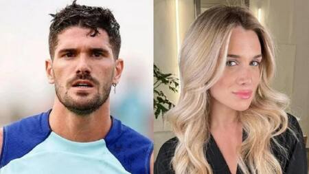 Rodrigo de Paul y Camila Homs. Foto: NA.