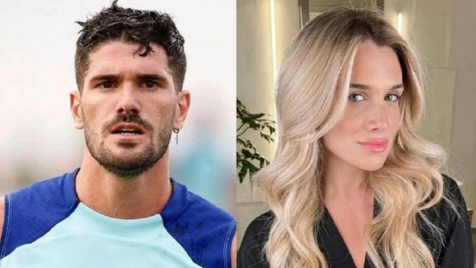 Rodrigo de Paul y Camila Homs. Foto: NA.