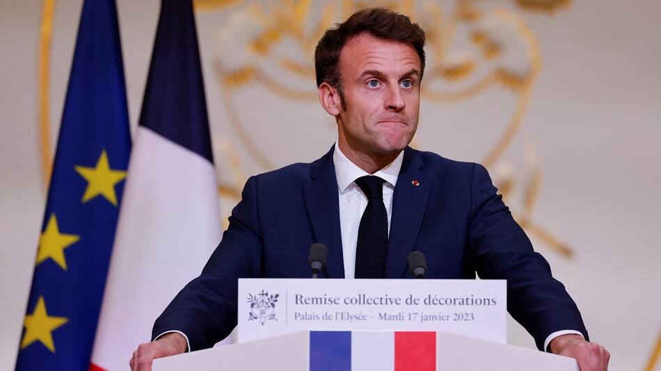 Emmanuel Macron, presidente de Francia. Foto: Reuters