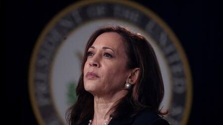 Kamala Harris, vicepresidente de Estados Unidos. Foto: Reuters.