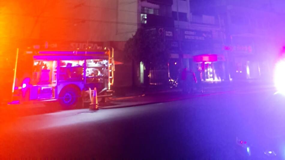 Incendio en Villa Real