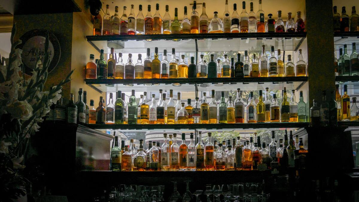 Bebidas con alcohol. Foto: Alamy