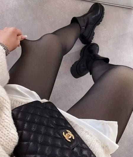 Calzas segunda piel. Fuente: Pinterest