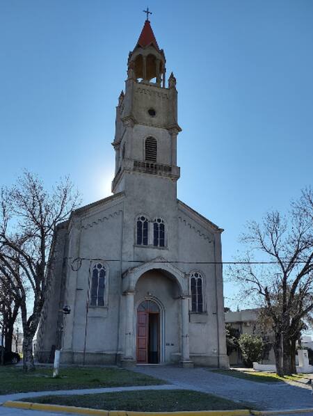 María Grande, pueblo de Entre Ríos. Fotos: Google Maps.