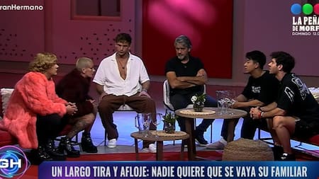Tensión en Gran Hermano. Foto: Captura.
