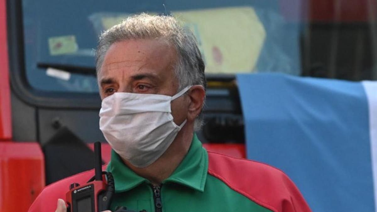 Alberto Crescenti, titular del SAME, NA