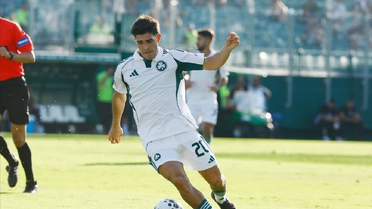 Vicente Taborda en el Panathinaikos.