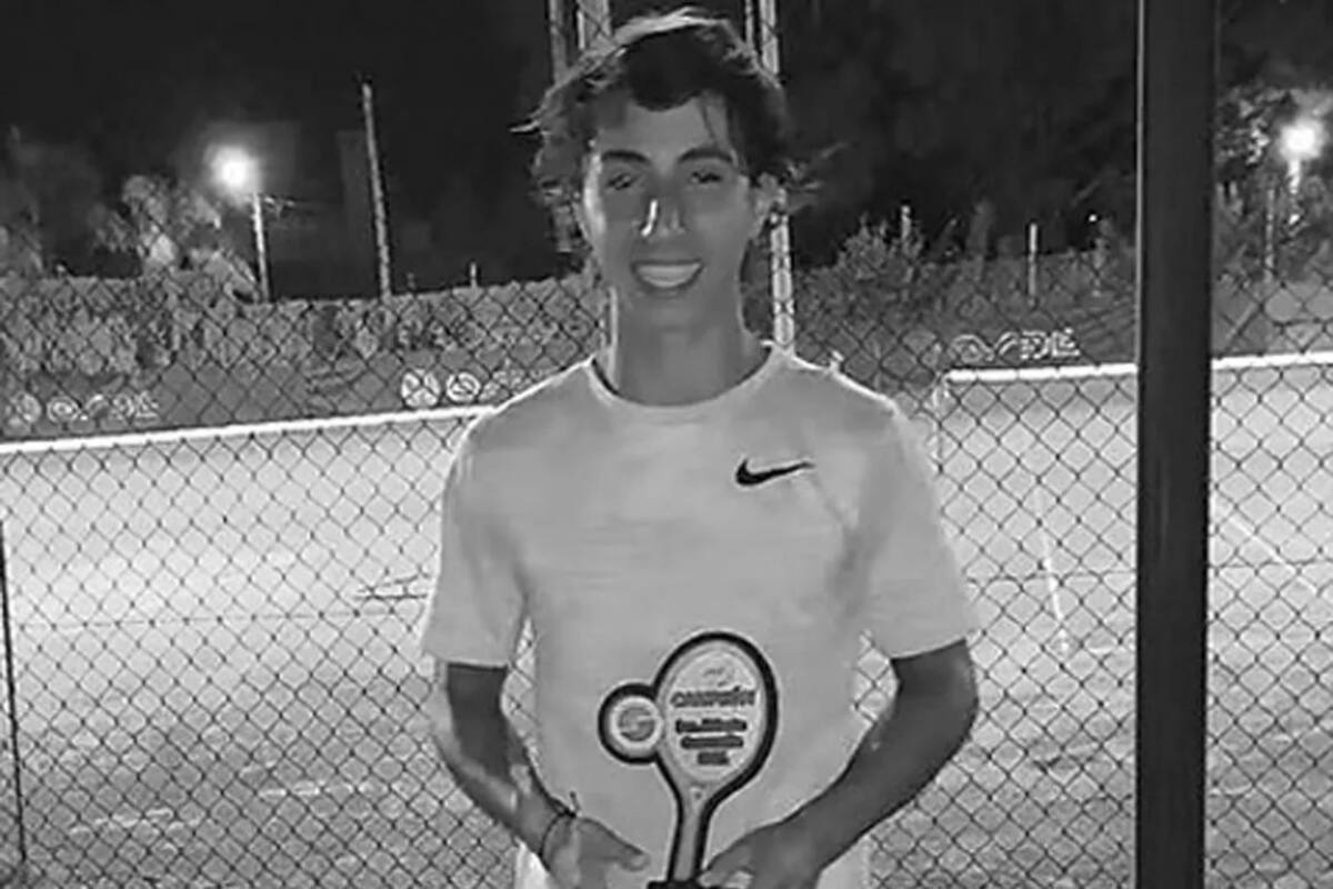 Tiago Alomar, tenista fallecido en accidente de tránsito.