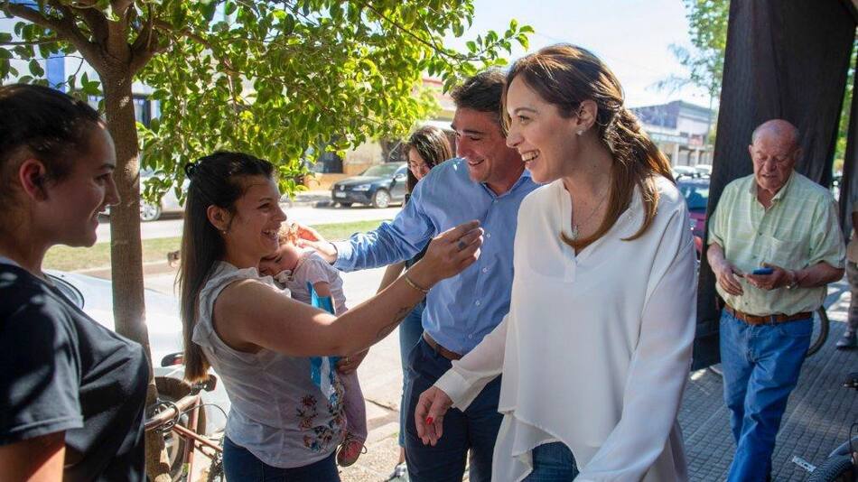 La gobernadora de la provincia de Buenos Aires, María Eugenia Vidal