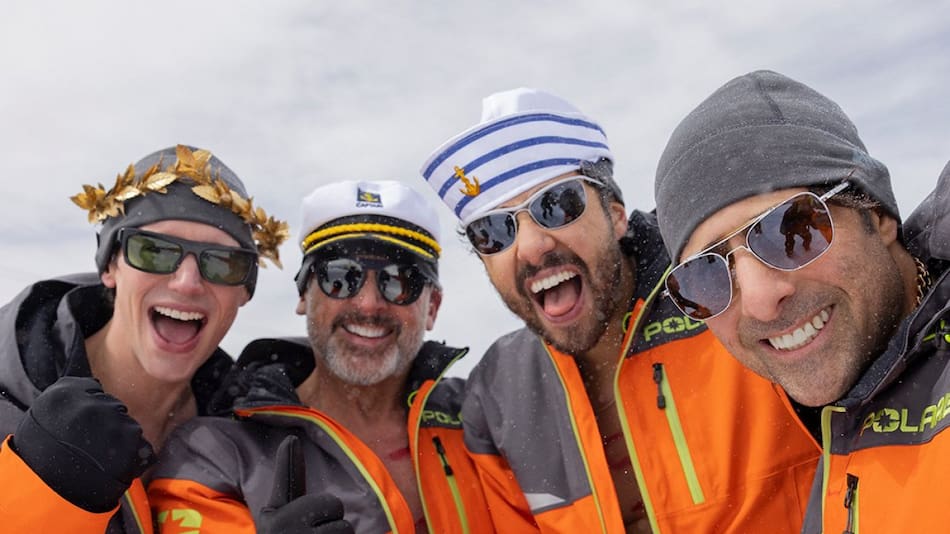 Mountainhead, la nueva serie política de Max. Foto X @StreamOnMax