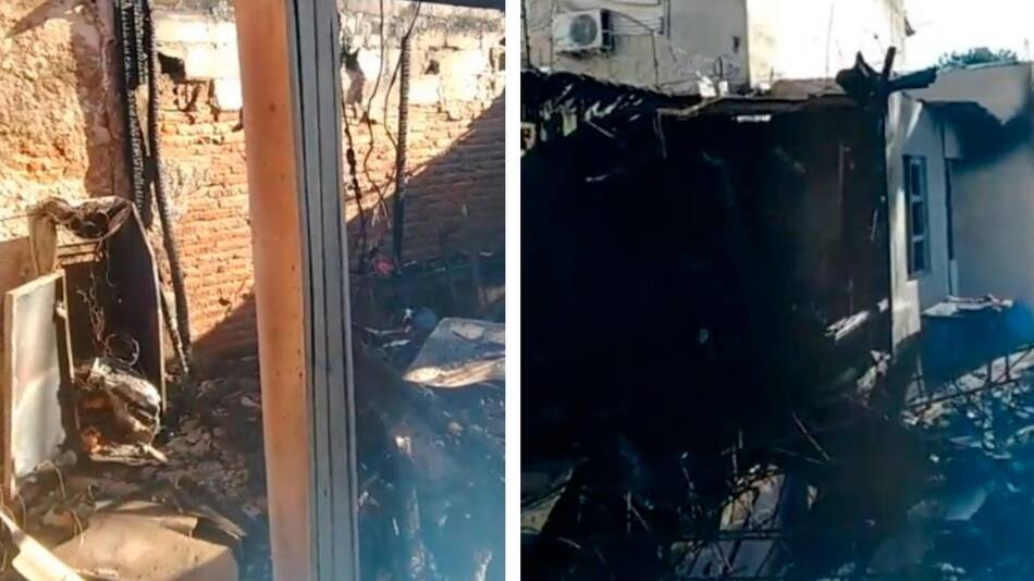 Sede del grupo scout Santa Rosa de Lima, Temperley, incendio