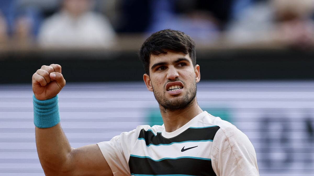 Carlos Alcaraz es campeón de Roland Garros. Foto: Reuters/Stephanie Lecocq