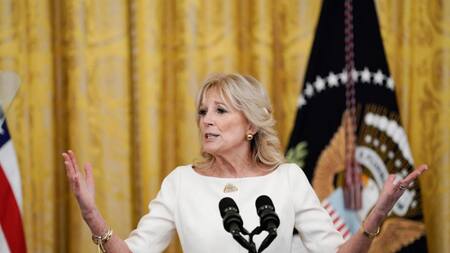 Jill Biden. Foto: EFE.