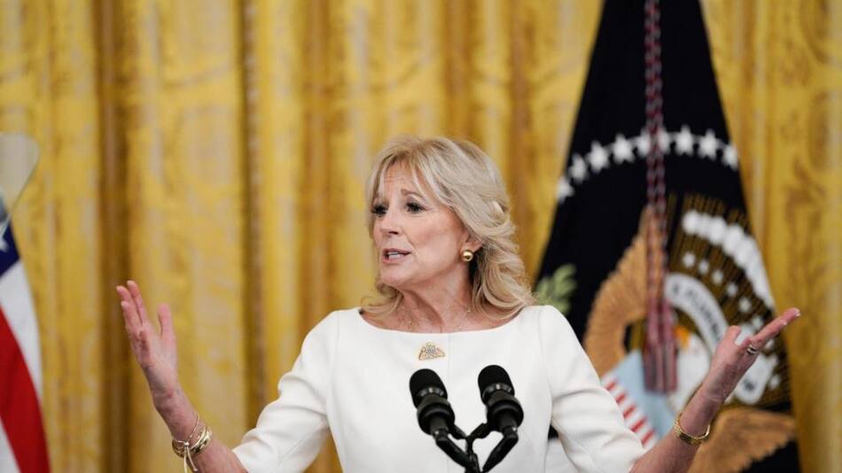 Jill Biden. Foto: EFE.