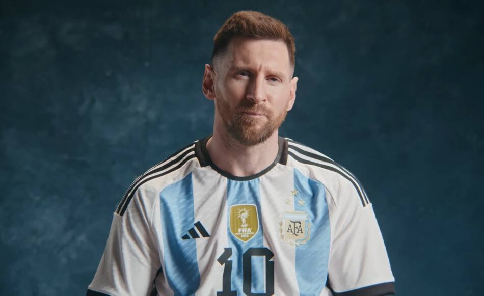 Lionel Messi en "Alta en el cielo". Foto: Captura de pantalla.