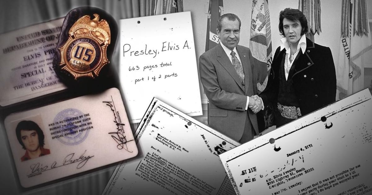 Elvis Presley y el FBI: los documentos desclasificados sobre el lado oscuro del Rey del Rock and ...