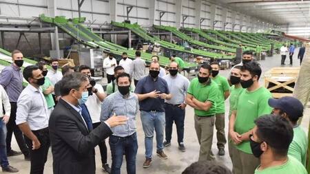 Sergio Massa en Malvinas Argentinas.