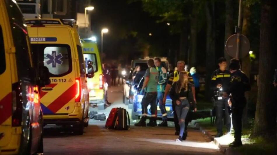 Tiroteo en la puerta de un bar en Países Bajos.