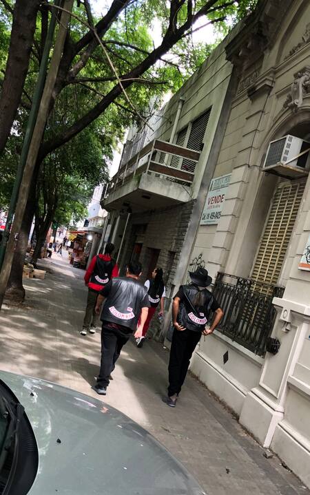 Hells Angels en La Plata.