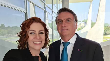 La congresista Carla Zambelli. Foto: redes sociales