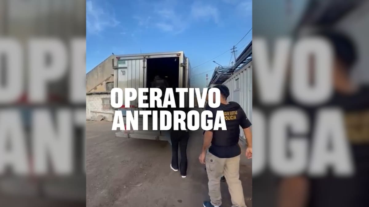 Operativo antidrogas en Lanús