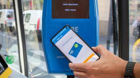 Tarjeta SUBE Digital. Foto: NA.