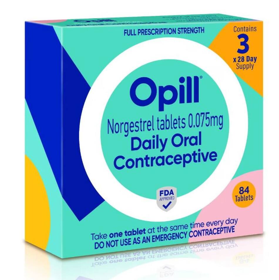 Opill, el primer anticonceptivo oral aprobado sin receta médica en EEUU. Foto: Reuters.