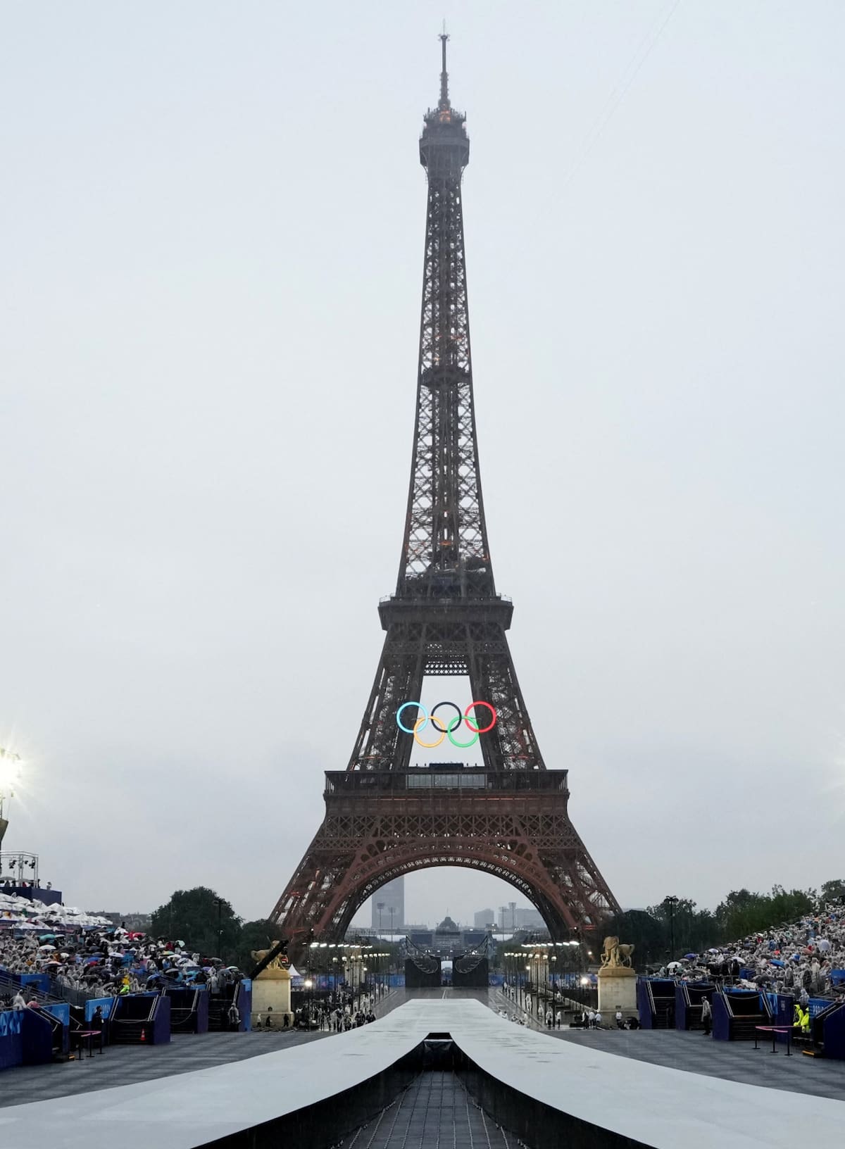 Ceremonia de apertura de los Juegos Olímpicos. Foto Reuters.