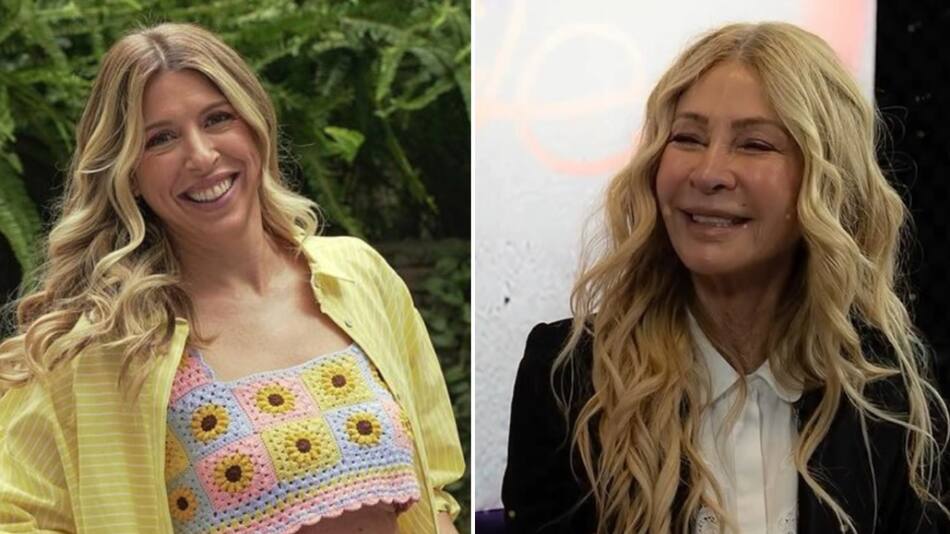 Florencia Bertotti y Cris Morena. Fotos: Instagram