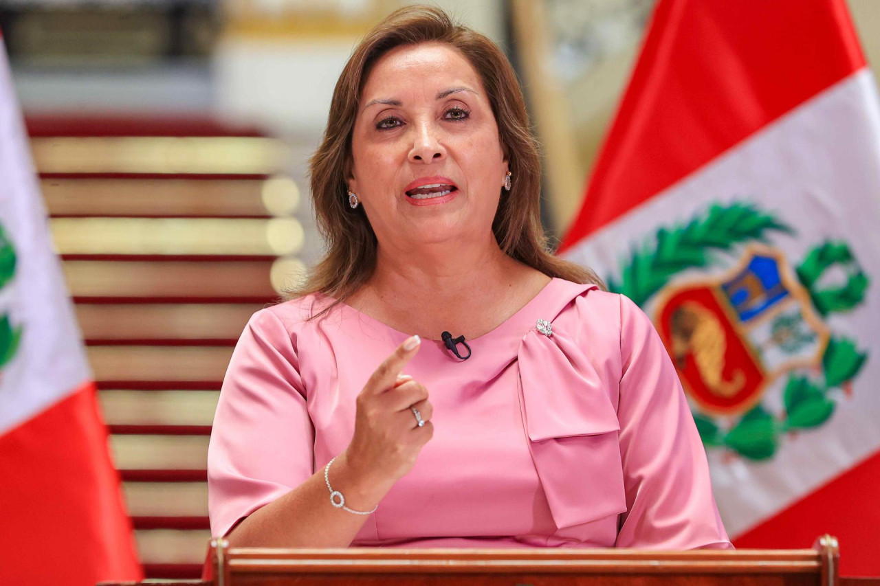 Dina Boluarte. Foto: EFE/ Presidencia de Perú