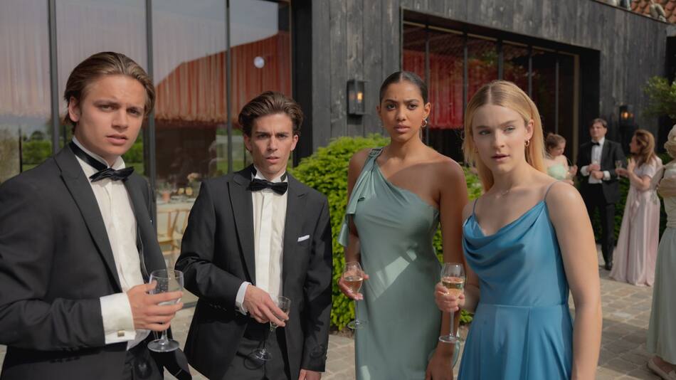 "Mar de fondo", serie adolescente de Netflix. Foto: Prensa Netflix.