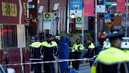 Un hombre apuñaló a cinco personas en Dublín. Foto: Reuters.
